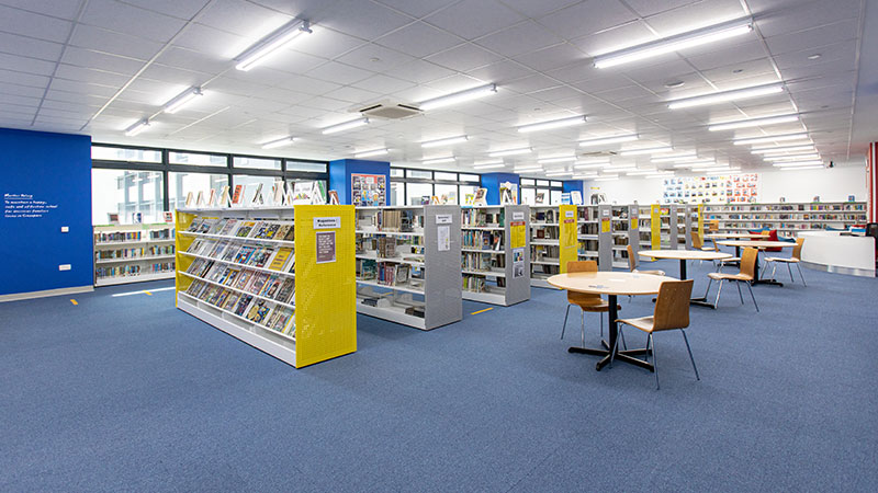 OFS Campus and Facilities - Middle School Library